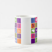 Neuropsychologyのマグ コーヒーマグカップ (中央)