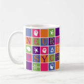 Neuropsychologyのマグ コーヒーマグカップ (左)