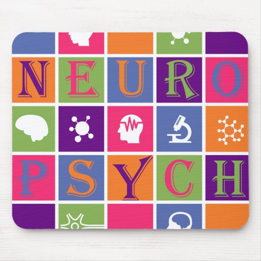 Neuropsychology - Neuropsychologistsのためのギフト マウスパッド (正面)