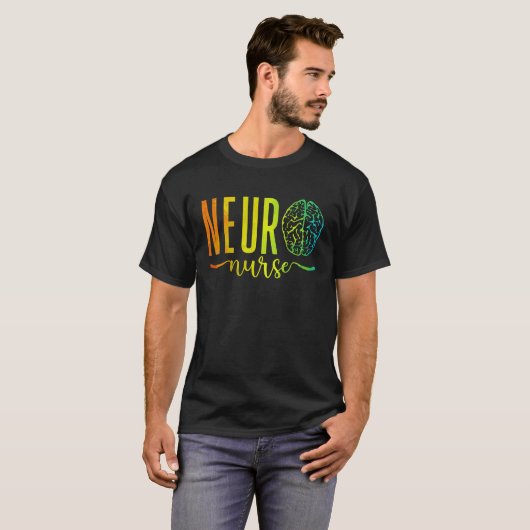 Neuroscience Intensive Care Unit RN Nursing Neuro  Tシャツ (正面フル)