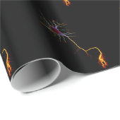 Neuroscience, neuron , science ラッピングペーパー (ロールコーナー)