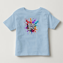 NEUROSPICY ニューロスパイシー 神経多様性 自閉症 ADHD 読字障害 トドラーTシャツ