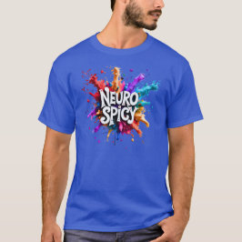 NEUROSPICY ニューロスパイシー 神経多様性 自閉症 ADHD 読字障害 Tシャツ