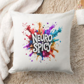 NEUROSPICY neurodiversity autism adhd dyslexia クッション (ブランケット)
