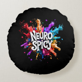 NEUROSPICY neurodiversity autism adhd dyslexia ラウンドクッション