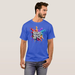 NEUROSPICY neurodiversity autism adhd dyslexia Tシャツ