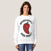 Neurospicy Pepper スウェットシャツ (正面フル)