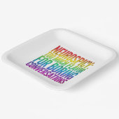 Neurospicy Too Much Flavor ND Plates ペーパープレート (傾斜あり)