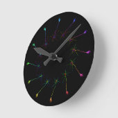 NeuroSunクロック中サイズ ラウンド壁時計 (傾斜)