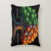 Neurotypical vs. Neurodiverse アクセントクッション (正面(垂直))