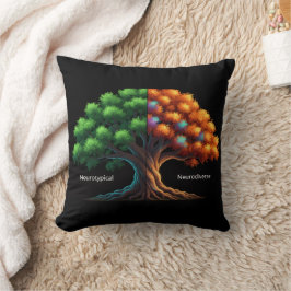 Neurotypical vs. Neurodiverse クッション