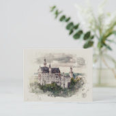 Neuschwanstein Briefkaart ポストカード (スタンド正面)