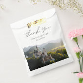 Neuschwanstein Castleの結婚写真ありがとう フェイバーバッグ (封をした状態)