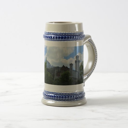 Neuschwanstein Castle – ドイツ ビールジョッキ (正面右)