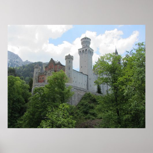 Neuschwanstein Castle – ドイツ ポスター (正面)