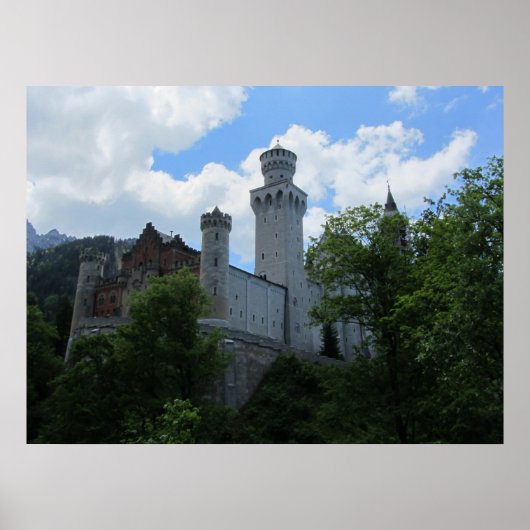 Neuschwanstein Castle – ドイツ ポスター (正面)