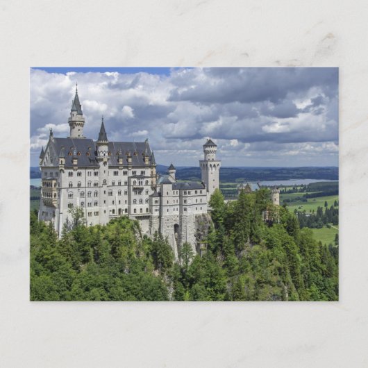 Neuschwanstein Castle – ドイツ ポストカード (正面)