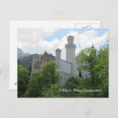 Neuschwanstein Castle – ドイツ ポストカード (正面/裏面)