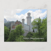 Neuschwanstein Castle – ドイツ ポストカード (正面)