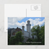 Neuschwanstein Castle – ドイツ ポストカード (正面/裏面)