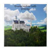 Neuschwanstein Castle Bavariaドイツ写真 タイル (正面)