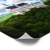 Neuschwanstein Castle Bavariaドイツ写真 ポスター (角)