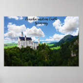 Neuschwanstein Castle Bavariaドイツ写真 ポスター (正面)