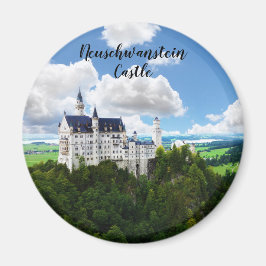 Neuschwanstein Castle Bavariaドイツ写真 マグネット