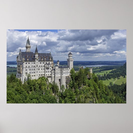 Neuschwanstein Castle Germany ポスター (正面)