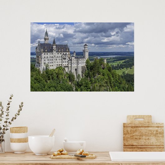 Neuschwanstein Castle Germany ポスター (キッチン)