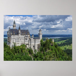 Neuschwanstein Castle Germany ポスター