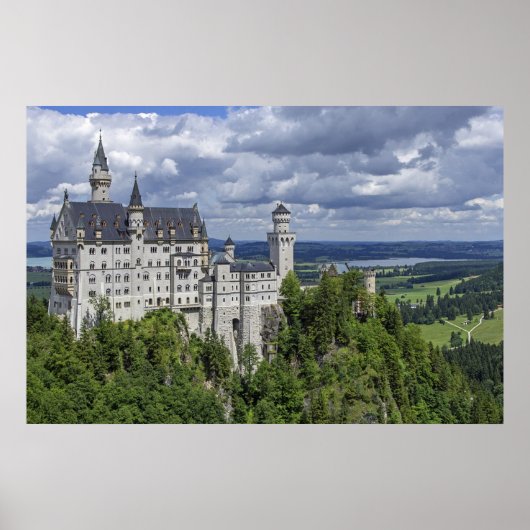 Neuschwanstein Castle Germany ポスター (正面)