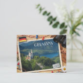 Neuschwanstein Castle – Germany’s Fairytale Escape ポストカード (スタンド正面)