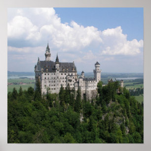 Neuschwanstein Castle Poster ポスター