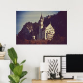 Neuschwanstein Castle Poster ポスター (ホームオフィス)