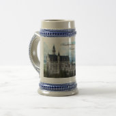 Neuschwanstienの城、ノイシュヴァンシュタイン城のババリア、… ビールジョッキ (正面左)