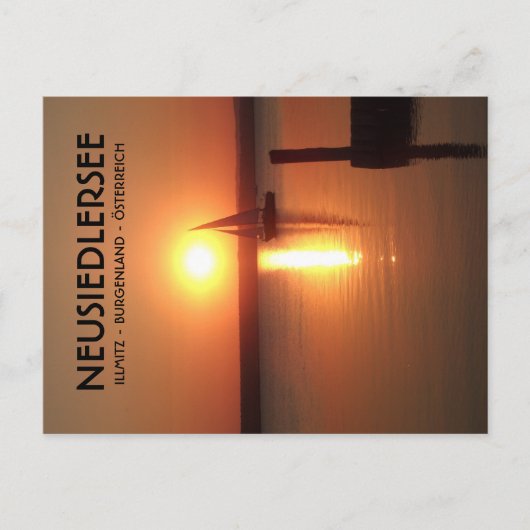 Neusiedlersee 001 ポストカード (正面)