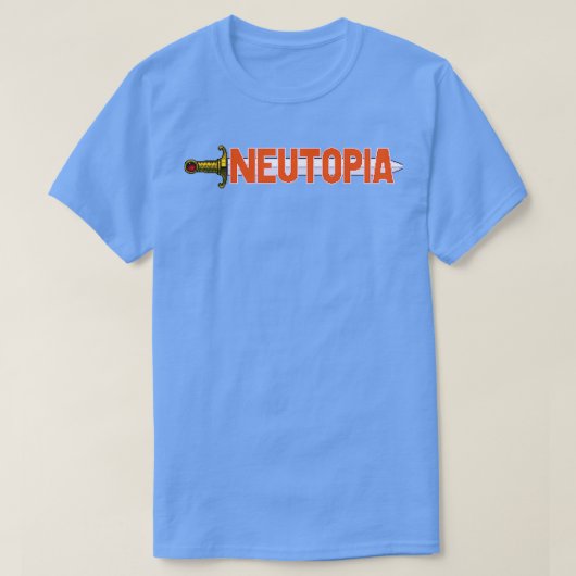 Neutopia TurboGrafx16タイトル画面 Tシャツ (デザイン正面)