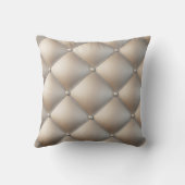 Neutral 3D Diamond Throw Pillow: AccessorizedPearl クッション (裏面)