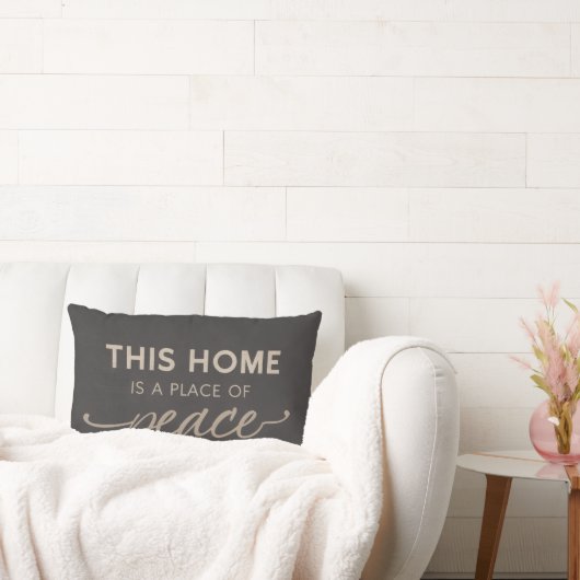 Neutral Affirmation Pillowcase | Modern Calm Home  ランバークッション (ソファ)