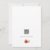 Neutral Baby Q Barbecue Baby Shower Invitation 招待状 (裏面)