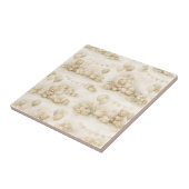 Neutral Baby Shower Teddy Bear Party Pattern タイル (側面)