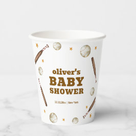 Neutral Batter Up Baseball Sport Boy Baby Shower  紙コップ