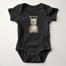 Neutral Bear Baby Bodysuit – Newborn Gift ベビーボディスーツ