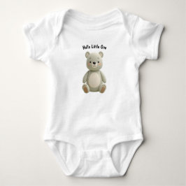 Neutral Bear Baby Bodysuit – Newborn Gift ベビーボディスーツ