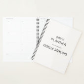 Neutral Beige Real Estate Modern Business プランナー手帳 (ディスプレー)