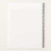 Neutral Beige Real Estate Modern Business プランナー手帳 (裏面)