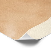 Neutral Boho Watercolor Poster | Digital Download ポスター (コーナー)