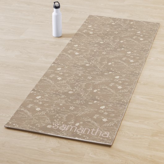 Neutral Botanicals Custom Name Yoga Mat ヨガマット (インサイチュ)