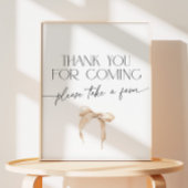 Neutral Bow Thank for 来's Pedestal Sign 台座サイン